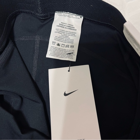 Nike Pro Black Athletic Shorts M - Picture 3 of 6